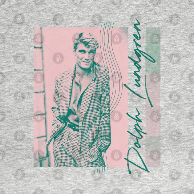 Dolph Lundgren / 80s Style Movie Fan Gift by unknown_pleasures